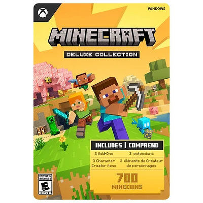 Minecraft Deluxe Collection (Windows) - Digital Download