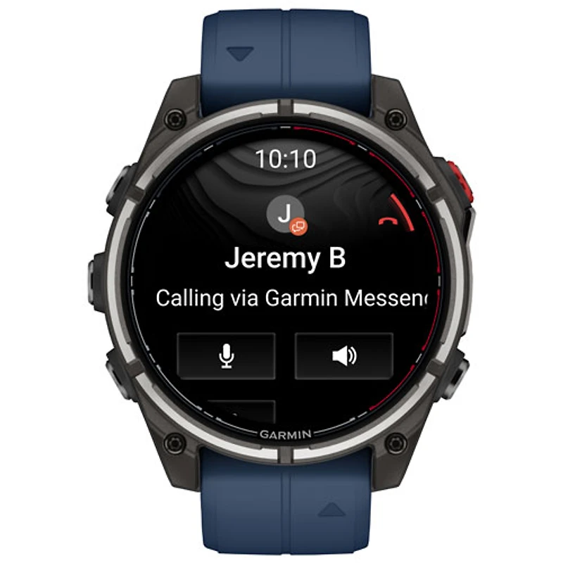 Garmin quatix 8 Pro 47mm Marine GPS Smartwatch - Captain Blue