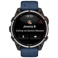 Garmin quatix 8 Pro 47mm Marine GPS Smartwatch - Captain Blue