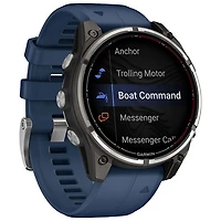Garmin quatix 8 Pro 47mm Marine GPS Smartwatch - Captain Blue