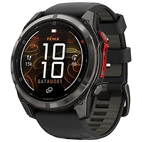 Garmin fēnix 8 Pro 51mm Multisport GPS Smartwatch - Black/Pebble Grey