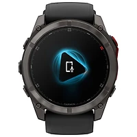 Garmin fēnix 8 Pro 51mm Multisport GPS Smartwatch - Black/Pebble Grey