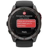 Garmin fēnix 8 Pro 51mm Multisport GPS Smartwatch - Black/Pebble Grey