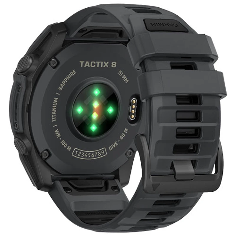 Garmin tactix 8 AMOLED Edition 51mm Tactical GPS Smartwatch - Slate Grey
