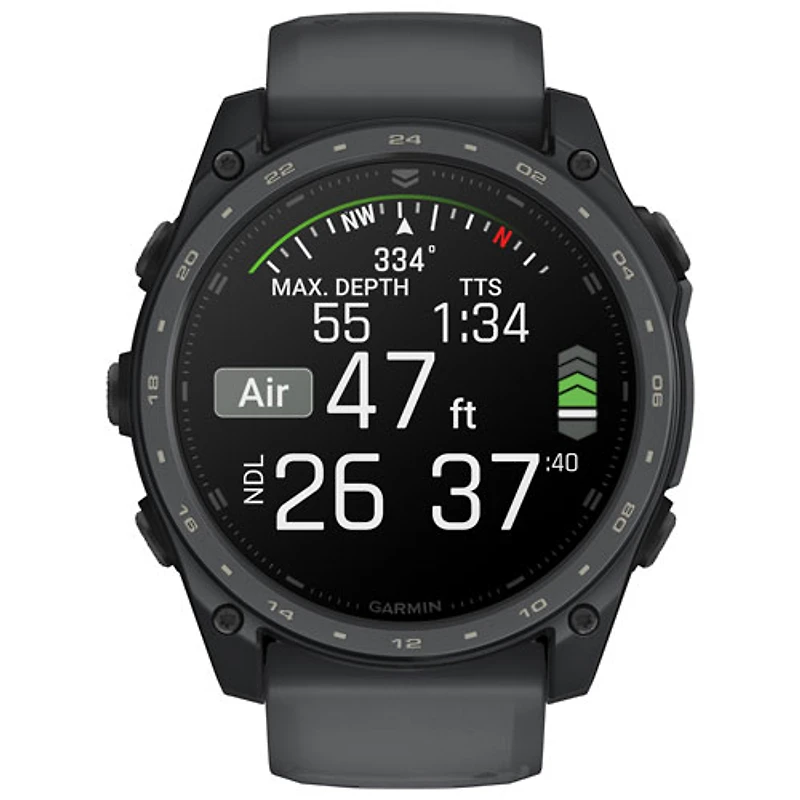 Garmin tactix 8 AMOLED Edition 51mm Tactical GPS Smartwatch - Slate Grey