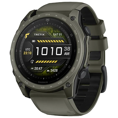 Garmin tactix 8 AMOLED Edition 51mm Tactical GPS Smartwatch - Olive Drab/Black