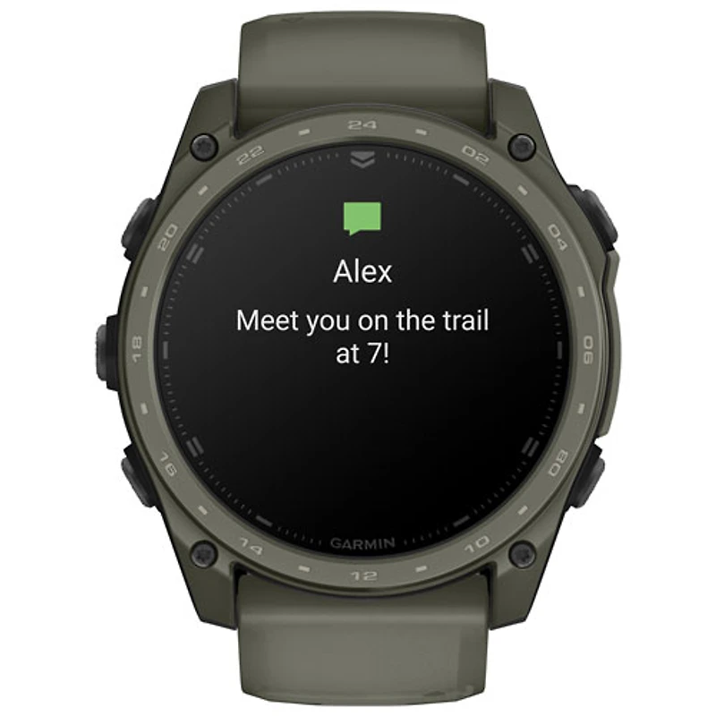 Garmin tactix 8 AMOLED Edition 51mm Tactical GPS Smartwatch - Olive Drab/Black