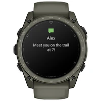 Garmin tactix 8 AMOLED Edition 51mm Tactical GPS Smartwatch - Olive Drab/Black