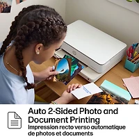 Imprimante à jet d'encre tout-en-un Envy 6155 de HP - Essai gratuit de 3 mois Instant Ink de HP inclus*