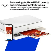 Imprimante à jet d'encre tout-en-un Envy 6155 de HP - Essai gratuit de 3 mois Instant Ink de HP inclus*