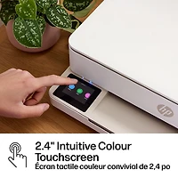 Imprimante à jet d'encre tout-en-un Envy 6155 de HP - Essai gratuit de 3 mois Instant Ink de HP inclus*