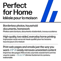 Imprimante à jet d'encre tout-en-un Envy 6155 de HP - Essai gratuit de 3 mois Instant Ink de HP inclus*