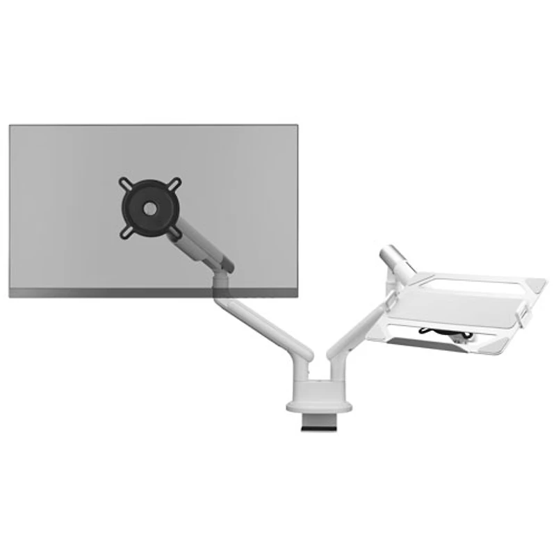 One For All Premium Universal Laptop Holder for One For All Monitor Arm - White