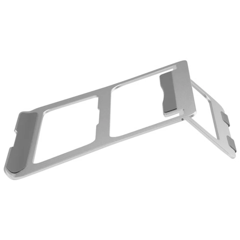 One For All Collapsible Aluminum Laptop Riser - Silver