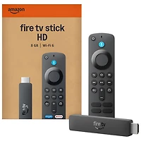 Clé de diffusion multimédia en continu Fire TV Stick HD (2026) avec télécommande vocale Alexa d'Amazon