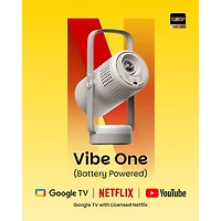 XGIMI Vibe One 1080p HD LED Home Theatre Projector (WM03H-1) - Cloud Ash