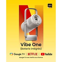 XGIMI Vibe One 1080p HD LED Home Theatre Projector (WM03H-1) - Cloud Ash