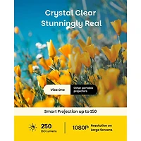 XGIMI Vibe One 1080p HD LED Home Theatre Projector (WM03H-1) - Cloud Ash