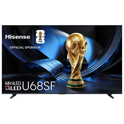 Téléviseur intelligent Fire TV QLED mini-DEL HDR UHD 4K de 55 po QD8SF de Hisense (55U68SF) - 2026
