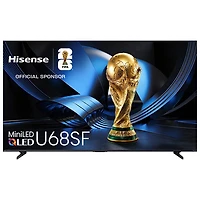 Téléviseur intelligent Fire TV QLED mini-DEL HDR UHD 4K de 55 po QD8SF de Hisense (55U68SF) - 2026