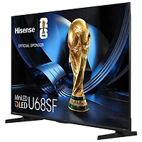 Téléviseur intelligent Fire TV QLED mini-DEL HDR UHD 4K de 55 po QD8SF de Hisense (55U68SF) - 2026