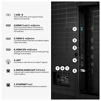 Téléviseur intelligent Fire TV QLED mini-DEL HDR UHD 4K de 75 po QD8SF de Hisense (75U68SF) - 2026