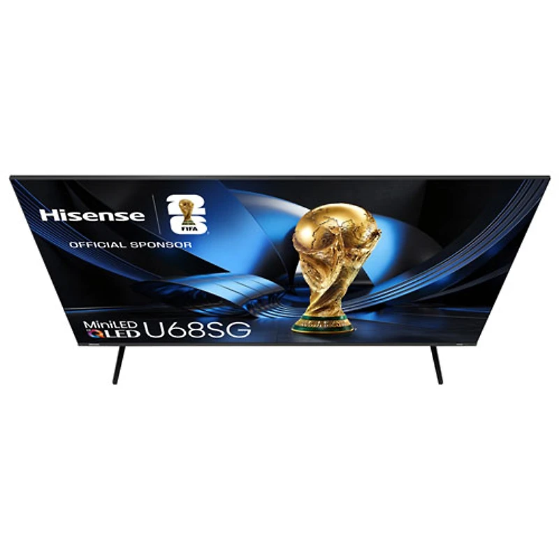 Téléviseur intelligent Fire TV QLED mini-DEL HDR UHD 4K de 65 po QD8SF de Hisense (65U68SF) - 2026