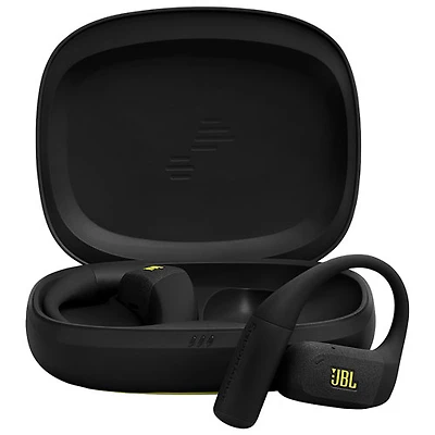 Écouteurs boutons 100 % sans fil à crochets auriculaires ouverts Endurance Zone de JBL - Noir/Lime