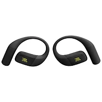 Écouteurs boutons 100 % sans fil à crochets auriculaires ouverts Endurance Zone de JBL - Noir/Lime