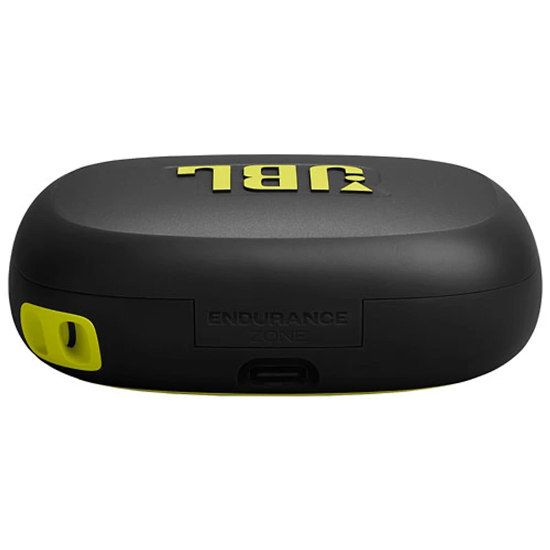 Écouteurs boutons 100 % sans fil à crochets auriculaires ouverts Endurance Zone de JBL - Noir/Lime