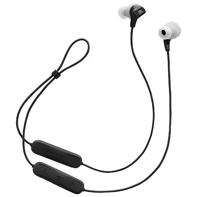 Écouteurs boutons de sports sans fil Bluetooth à isolation sonore Endurance Run 3 de JBL - Noir/Gris