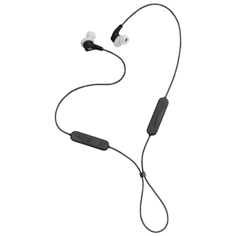Écouteurs boutons de sports sans fil Bluetooth à isolation sonore Endurance Run 3 de JBL - Noir/Gris