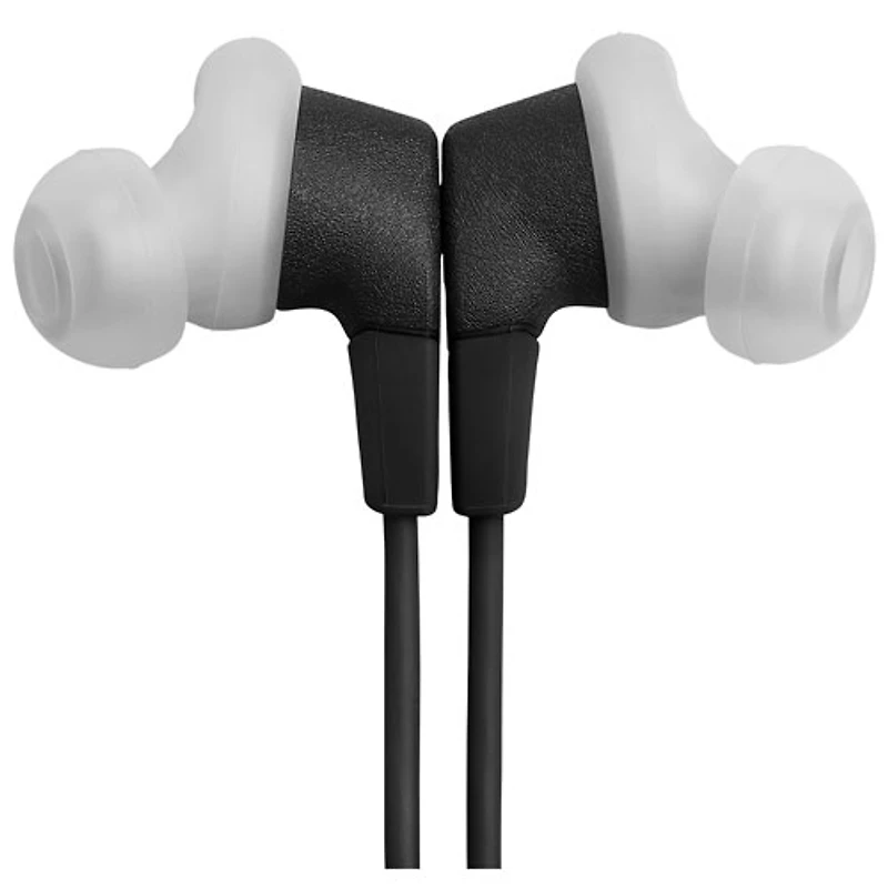 Écouteurs boutons de sports sans fil Bluetooth à isolation sonore Endurance Run 3 de JBL - Noir/Gris