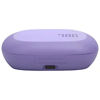 Écouteurs boutons 100 % sans fil oreilles libres Sense Lite de JBL - Violet