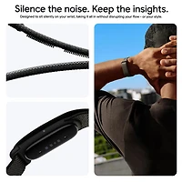 Bracelet sport Fitbit Air avec moniteur de fréquence cardiaque de Google - Noir volcanique - Exclusivité de Best Buy