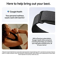Bracelet sport Fitbit Air avec moniteur de fréquence cardiaque de Google - Noir volcanique - Exclusivité de Best Buy