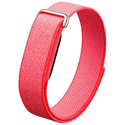 Google Fitbit Air Screenless Fitness Tracker with Heart Rate Monitor - Berry - Only at Best Buy