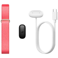 Google Fitbit Air Screenless Fitness Tracker with Heart Rate Monitor - Berry - Only at Best Buy