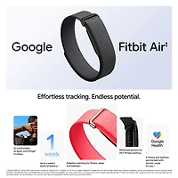 Google Fitbit Air Screenless Fitness Tracker with Heart Rate Monitor - Berry - Only at Best Buy