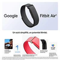 Google Fitbit Air Screenless Fitness Tracker with Heart Rate Monitor - Berry - Only at Best Buy