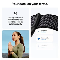 Google Fitbit Air Screenless Fitness Tracker with Heart Rate Monitor - Berry - Only at Best Buy