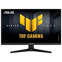 Moniteur de jeu FreeSync G-Sync DEL IPS HD intégrale 200 Hz GàG 1 ms 24 po TUF Gaming d'ASUS (VG249Q5A)