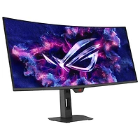 Moniteur de jeu incurvé QD-DELO WQHD 175 Hz de 34 po ROG Strix d'ASUS avec temps de réponse de 0,03 ms gris à gris (XG34WCDG)