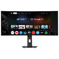 Moniteur de jeu incurvé DELO QHD 240 Hz de 34 po ROG Strix d'ASUS avec temps de réponse de 0,03 ms gris à gris (XG34WCDMTG)