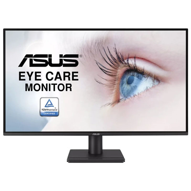 Moniteur DEL IPS QHD 75 Hz de 27 po d'ASUS avec temps de réponse de 1 ms (VA27AQ)