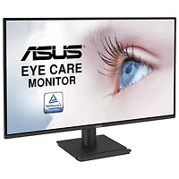Moniteur DEL IPS QHD 75 Hz de 27 po d'ASUS avec temps de réponse de 1 ms (VA27AQ)