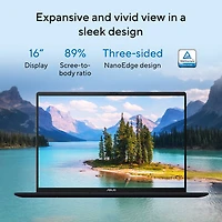 ASUS Vivobook 16 16" Laptop - Quiet Blue (Intel Core Ultra 7 255H/32GB RAM/1TB SSD/Windows 11 Home)