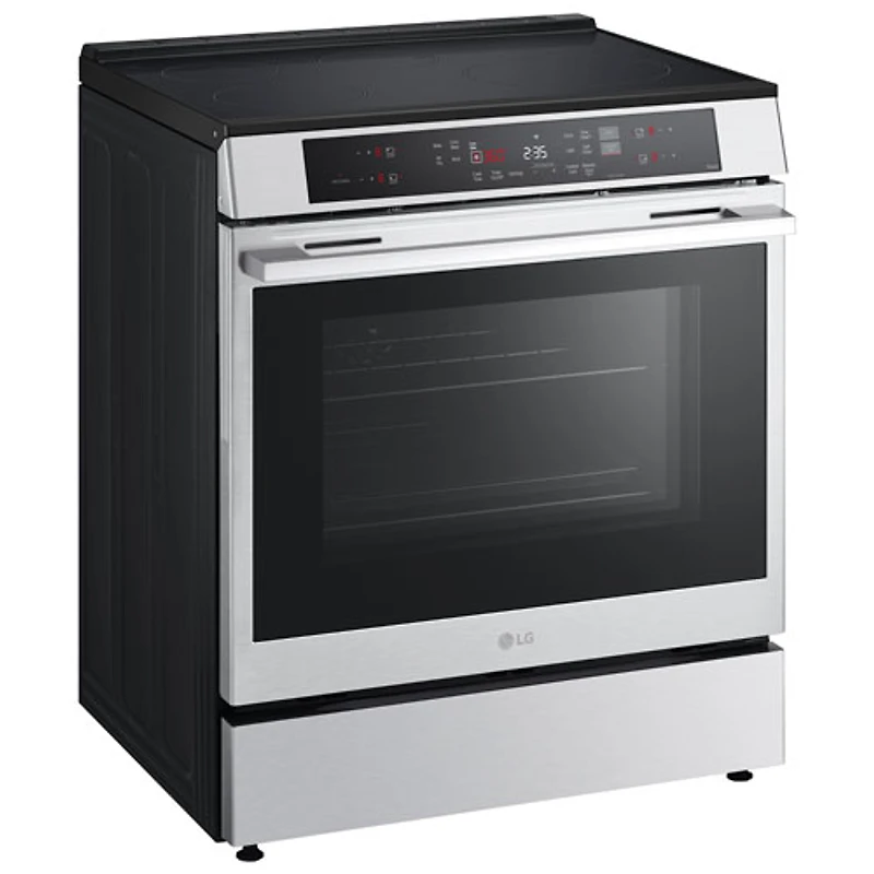 LG 30" 6.3 Cu. Ft. True Convection Slide-In Electric Air Fry Range (LSIL6332XE) - Stainless Steel