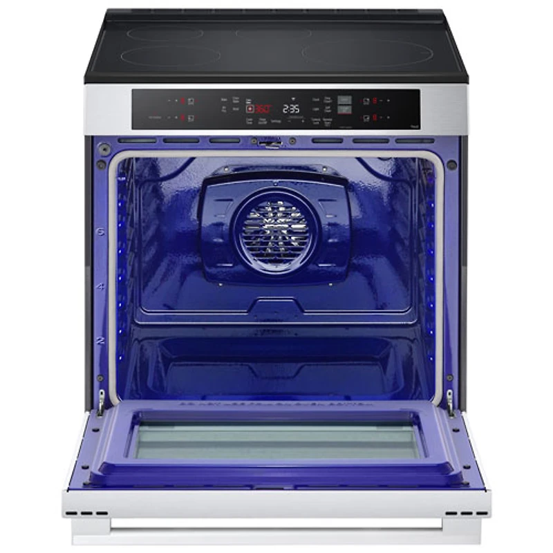 LG 30" 6.3 Cu. Ft. True Convection Slide-In Electric Air Fry Range (LSIL6332XE) - Stainless Steel