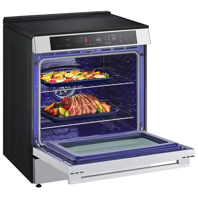 LG 30" 6.3 Cu. Ft. True Convection Slide-In Electric Air Fry Range (LSIL6332XE) - Stainless Steel